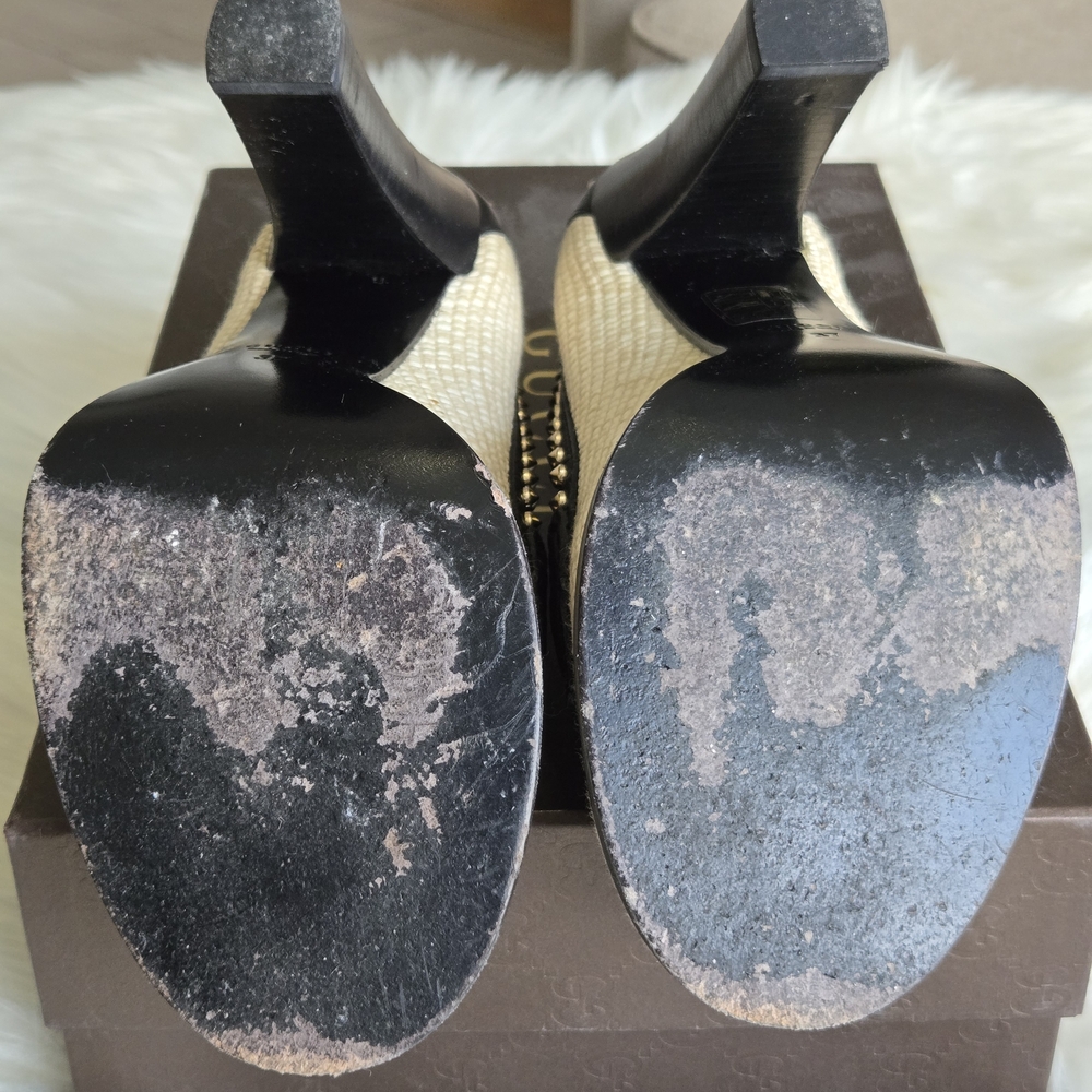GUCCI Rare 60Th Anniversary Alyssa Loafer Pumps - Picture 7 of 7